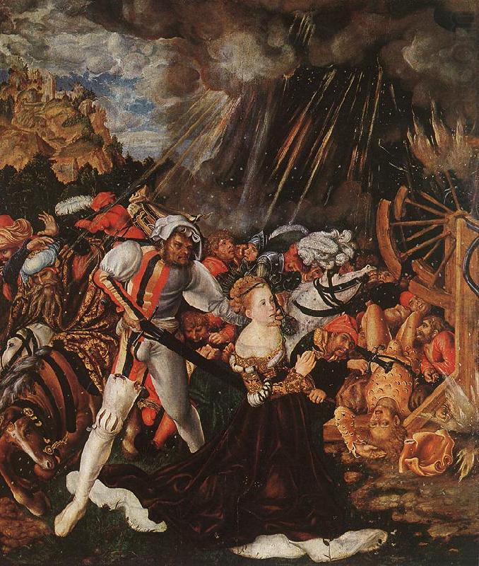 The Martyrdom of St Catherine gdf, CRANACH, Lucas the Elder